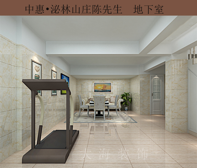 中惠?泌林山莊 實(shí)際使用面積195平方  整裝
